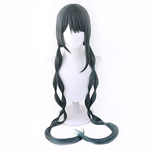 HOWGARI Wig Anime Cosplay Danganronpa Tenko Chabashira Cosplay Perücke for Spiel Kostüm Zubehör (grün) von HOWGARI