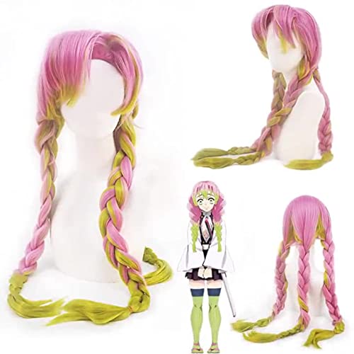 SEIZIS Wig Anime Cosplay Anime Perücke Geist Gefrorene Klinge Nanlu Tempel Honigglas COS falscher Farbverlauf gratopy DREI femoral von HOWGARI
