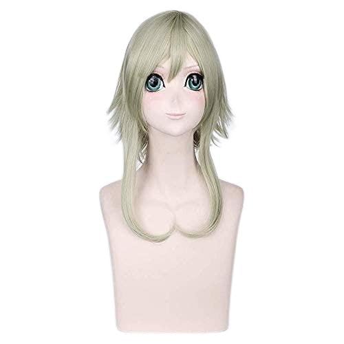 SEIZIS Wig Anime Cosplay Perücke for Halloween Fashion Christmas Party Dress Up Wig Vocaloid Little Red Riding Hood Camellia Cos Matcha Green Anime Perücke 005 von HOWGARI