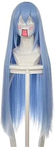 Uearlid Wig Anime Cosplay Anime Cosplay Perücke Akame Ga Kill Esdese Esdeath Blaues langes Haar Comic-Con Weihnachten Karneval Halloween Party Alltag Männer und Frauen Perücke von HOWGARI