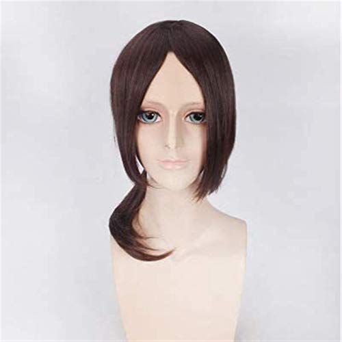 Uearlid Wig Anime Cosplay Anime Cosplay Perücke Angriff auf Titan Ymir Brown Langhaar Comic- Con Christmas Carnival Halloween Party Alltag Leben Männer und Frauen Mode Perücke Flüge von HOWGARI