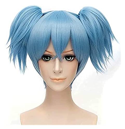 Uearlid Wig Anime Cosplay Anime ation Klassenzimmer Perücke Shiota Nagisa Pferdeschwänzen Kurze Perücke Cosplay Kostüm Hitzebeständige Synthetische Haar Männer Cosplay Perücken von HOWGARI
