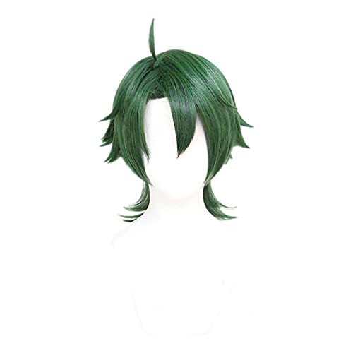 Uearlid Wig Anime Cosplay Anime. Sk8. Die unendlich achte Joe Cosplay Perücke grüne Männer Kurze Haarperücke Halloween-Party COS Kopfbedeckungen Requisiten + Perücke-Kappe von HOWGARI