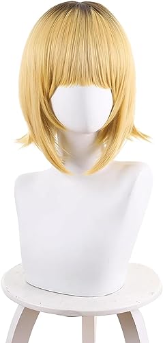 Uearlid Wig Anime Cosplay Kostüm Perücken for Hoshi Oshi No Ko Kurokawa Akane Cosplay Perücke Frauen Anime Party Grau Blau Synthetische Haar Perücke + perücke Kappe (Size : for memu) von HOWGARI