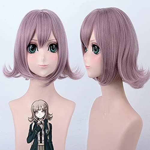 Uearlid Wig Anime Cosplay Nanami Chiaki Cosplay Perücke Danganronpa: Trigger Happy Havoc Nanami Chiaki Coser Perücke von HOWGARI