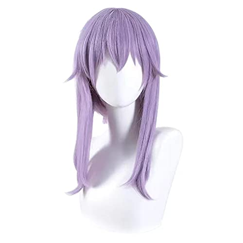 Uearlid Wig Anime Cosplay SHINOA HIIRAGI Cosplay Seraph des End Cosplay Frauen Licht lila Perücke Cosplay Hitzebeständige synthetische Perücken Anime Cosplay Perücken von HOWGARI