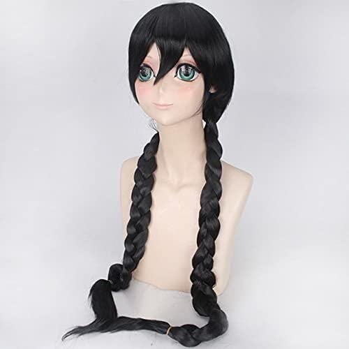 Uearlid Wig Anime Cosplay Toko Fukawa/Genocider Syo Anime Cosplay Perücke Halloween Rollenspiel von HOWGARI