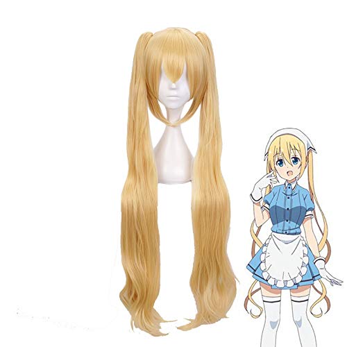 WHBHD Anime Coer Wig. Anime Blends Kaho Hinata Perücke Cosplay Kostüm Frauen Lange Hitzebeständige synthetische Haare Halloween Party Perücken MZ-984 von HOWGARI