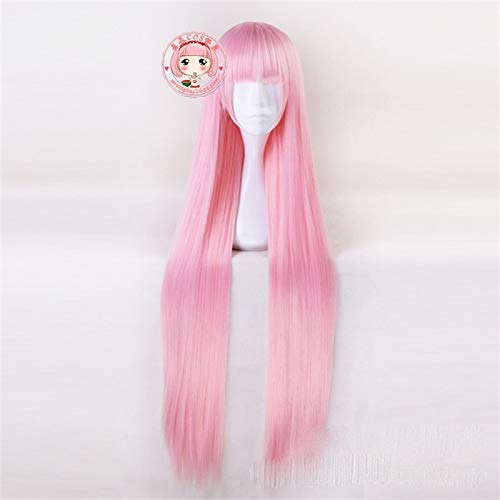 WHBHD Anime Coer Wig. Anime. LIEBLING in dem Franxx 02. Null Zwei rosa Lange Perücke Cosplay Kostüm Hitzebeständige synthetische Haare Frauen Party Cosplay Perücken MZ-1223 von HOWGARI