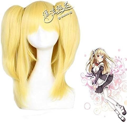 Wig Anime Cosplay Anime Boku Wa Tomodachi Ga Sukunai Haar Hasegawa Kobato Cosplay Perücke Goldene Pferdeschwänzen Halloween Cosplay Perücken + Perücke Kappe von HOWGARI