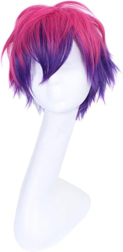 Wig Anime Cosplay Anime Kein Spiel Kein Leben Sora Perücke Cosplay Kostüm Männer Frauen Kurze Synthetische Haar Halloween Party Perücken + Kappe von HOWGARI
