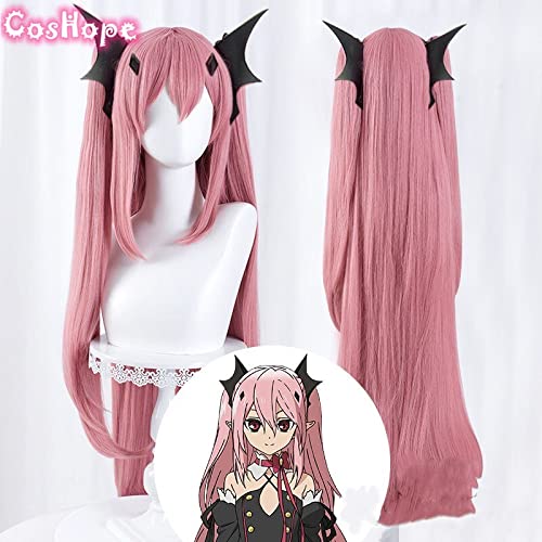 Wig Anime Cosplay Krul Tepes Cosplay Seraph of The End Cosplay Women Long 90cm Pink Wig Cosplay Anime Cosplay Wigs Heat Resistant Synthetic Wigs Wig Anime Cosplay Krul Tepes Cosplay Seraph of The End Cosplay Women Long 90cm Pink Wig Cosplay Anime Cosplay Wigs Heat Resistant Synthetic Wigs von HOWGARI