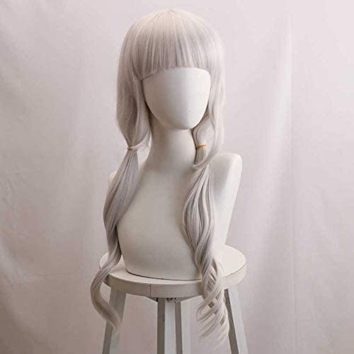 Wig Anime Cosplay Mioda Ibuki Perücke Cosplay Anime Perücke for Cosplay Perücke for Frauen lang schwarz mit kostenloser Perückenkappe von HOWGARI