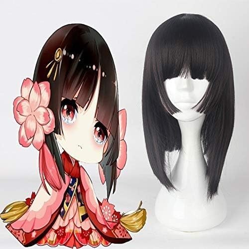 Wig Anime Cosplay Spiel Onmyoji Cosplay Perücke Sakura Cosplay Perücken Hitzebeständige Synthetische Halloween Karneval Party Frauen Haar Perücken + Kappe von HOWGARI
