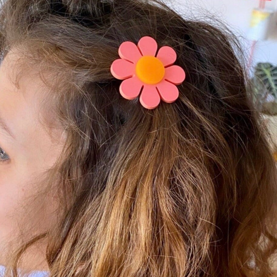 Retro Blumen Haarspange - "Rickie' Daisy Flower Acryl Haarspange Mit 60Er Jahre Vintage Inspiriert Retro Blumen Haarspange - "Rickie' Daisy Flower Acryl Haarspange Mit 60Er Jahre Vintage Inspiriert von HOYBDesigns