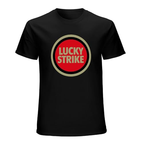 Workwear Jacket Lucky Strike T-Shirt Mens Unisex Black Tees XL Workwear Jacket Lucky Strike T-Shirt Mens Unisex Black Tees XL von HObiba