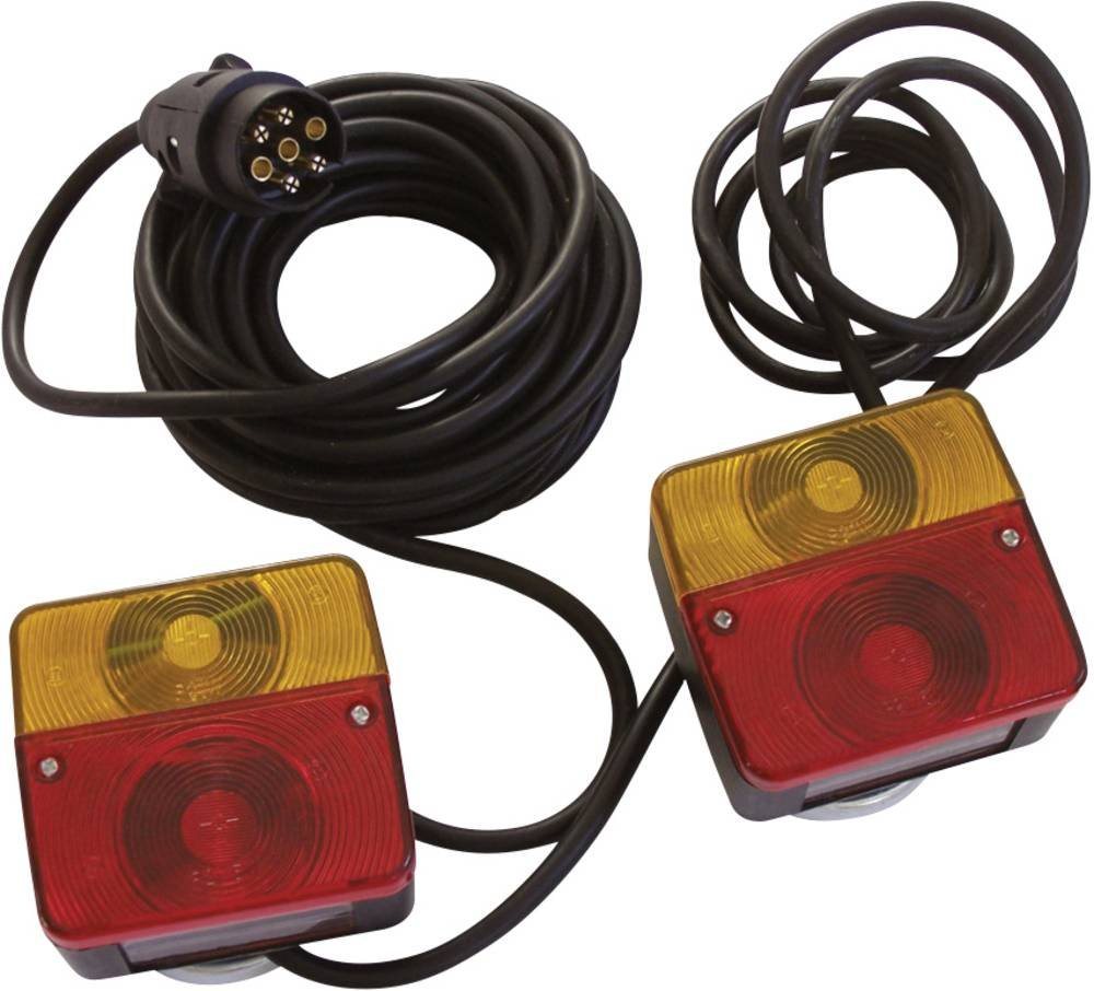 HP-AUTOZUBEHÖR Anhänger Set HP Autozubehör Anhänger-Beleuchtungsset 7-polig Blinker, Bremslicht, M von HP-AUTOZUBEHÖR