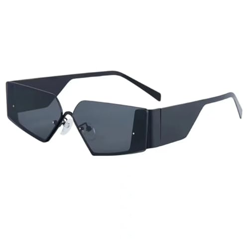 HPIRME Brille Damen Randlos Herren Autofahren Damen (Schwarz Grau) von HPIRME