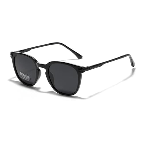 HPIRME Material Polarisierte Brille Männliche Tac-Gläser Herren Outdoor UV-Schutz (Hellschwarz) von HPIRME