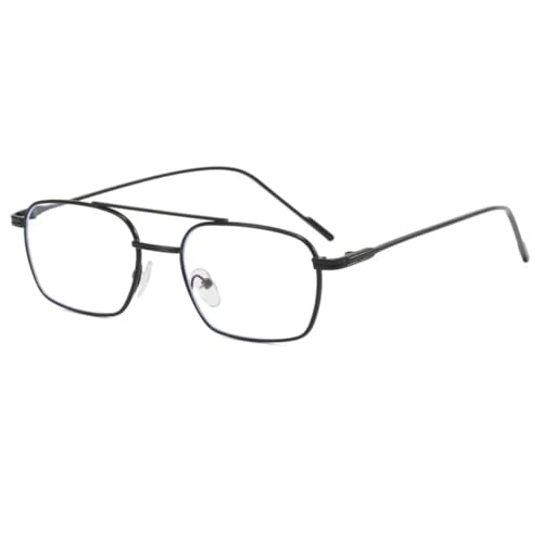 HPIRME Modestil Herrenbrille Form Doppelbrücke Weiblich (Schwarz) von HPIRME
