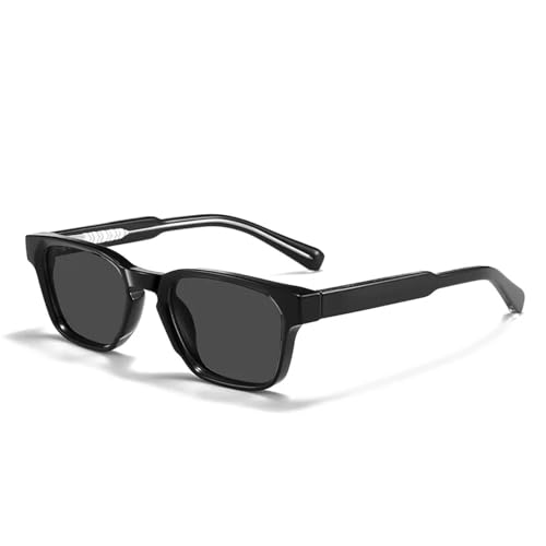 HPIRME Retro-Mode Polarisierte Brille Damen Herren Vintage UV400 Outdoor-Sonnenbrille (Schwarz) von HPIRME