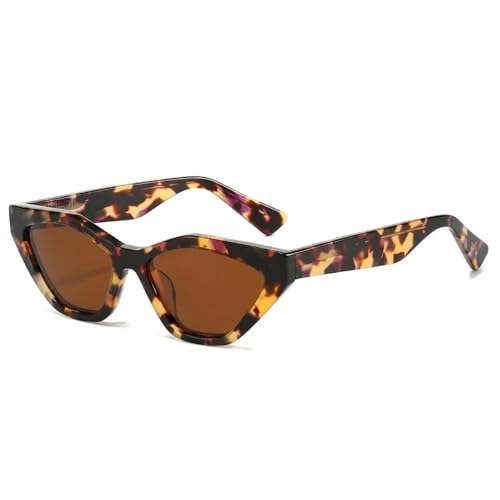 HPIRME Retro Polygon Brille Herren Damen Polarisierte Tac Linse Mode Autofahren Reiten UV400 (C1) von HPIRME