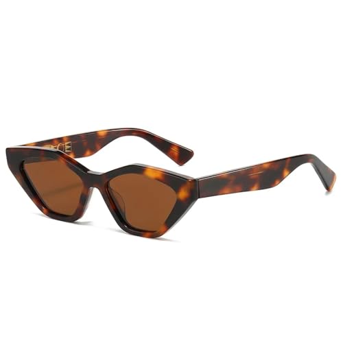 HPIRME Retro Polygon Brille Herren Damen Polarisierte Tac Linse Mode Autofahren Reiten UV400 (C2) von HPIRME