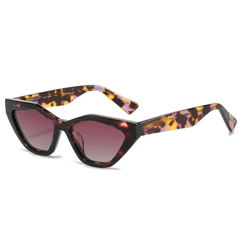 HPIRME Retro Polygon Brille Herren Damen Polarisierte Tac Linse Mode Autofahren Reiten UV400 (C3) von HPIRME