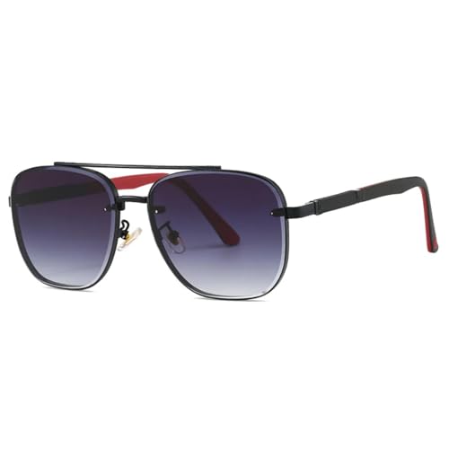 HPIRME Spring Foot Autofahrerbrille mit Metallrahmen (Schwarzgrau) von HPIRME