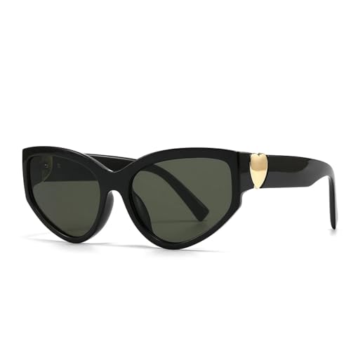 HPIRME und Fashion Catwalk Kleine Brille für Damen (schwarz) von HPIRME