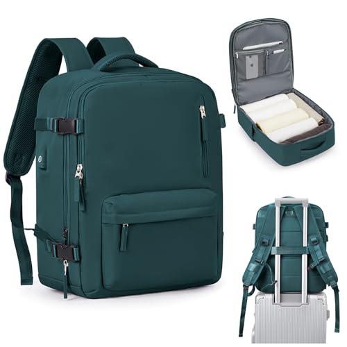 Easyjet Handgepäck Rucksack 45x36x20 Handkabinengepäck Reiserucksack Unter Dem Sitz Handgepäck Rucksack Flugzeug Reisetasche Weekendertasche Wanderrucksack Lässiger Tagesrucksack,Z2-Pfirsichblau von HPLQQ