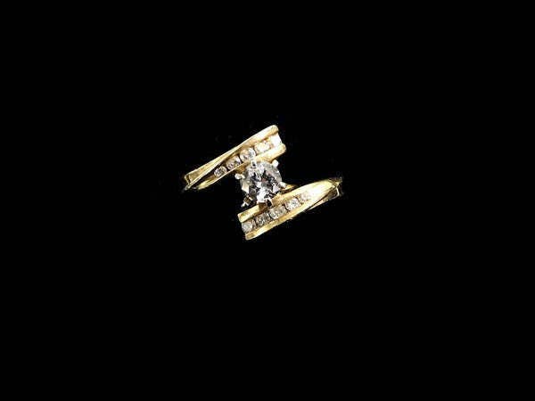 Diamant Crossover Ring 6964Tt428 von HPSJEWELERS