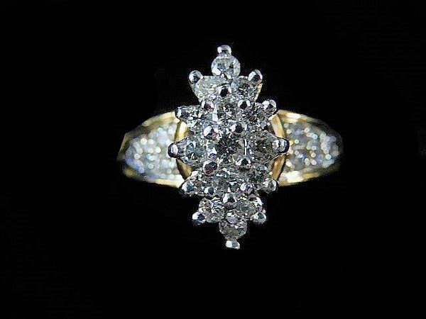 Diamant-Wasserfall-Ring 3392V133 von HPSJEWELERS