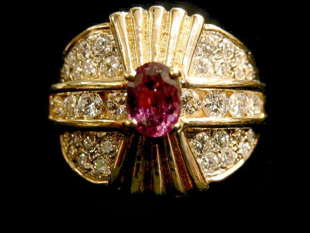 Diamantrubin Ring 1066Ja1042 von HPSJEWELERS