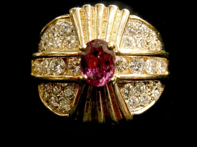 Diamantrubin Ring 1066Ja1042 von HPSJEWELERS