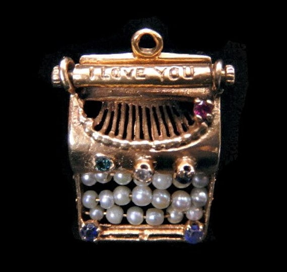 Edelstein Schreibmaschine 5131Dg172D von HPSJEWELERS