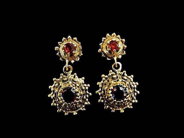 Granat Ohrringe von HPSJEWELERS