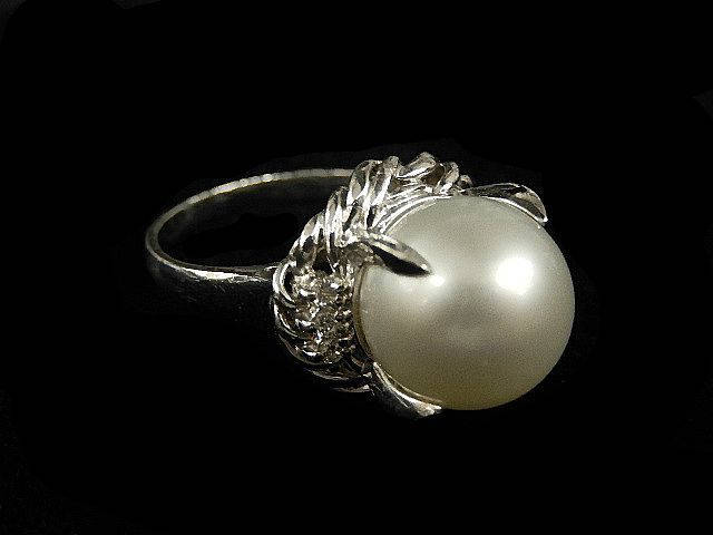 Perle Diamant Ring3215Mh373 von HPSJEWELERS