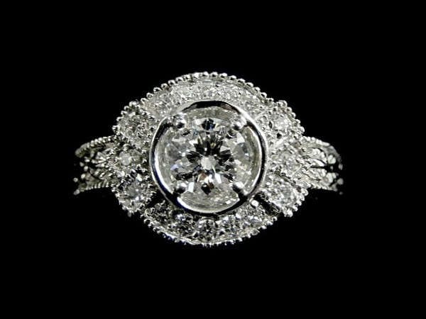 Platindiamant-Ring 2795Mh853 von HPSJEWELERS