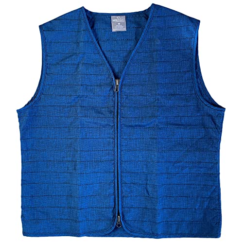 HPXfresh Kühlweste Blue Kühlende Weste | Weste für Erwaschene | Unisex- mit Nierenschutz | Größe S - 4XL (3XL) von HPXfresh