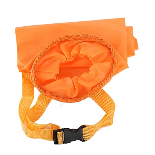 HPZIHUIT Autoabfälle Mülleimer Auto Müllsack Hanging Storage Beutel Organizer Halter für Auto -Home Office Multifunktional (Orange) von HPZIHUIT