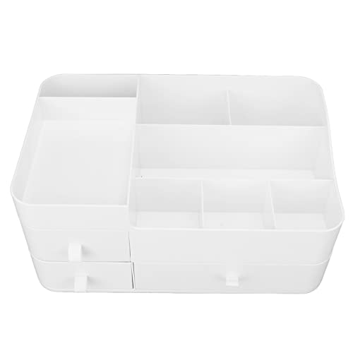 Hautpflege -Organisator Multi -Layer wasserdicht waschbar 8 Fächer 3 Schubladen großer Arbeitsplatten Organizer Kosmetiklagerbox Hautpflege -Organisator Multi -Layer wasserdicht waschbar 8 Fächer 3 Schubladen großer Arbeitsplatten Organizer Kosmetiklagerbox von HPZIHUIT