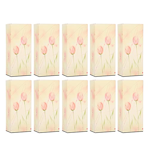 Lippenstiftpapierkoffer handgefertigtes Lippenrohrverpackungskarton leerer Karton für DIY -Speicher (F3 Tulpbox) von HPZIHUIT