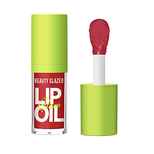 Big Brush Head Pink Lip Gloss Moisturizing Jelly Lip Gloss Oil Long Lasting Liquid Lipsticks Non-stick Cup Lip Tint Lip Glaze Fresh Texture Lip Gloss (#104) von HQDA