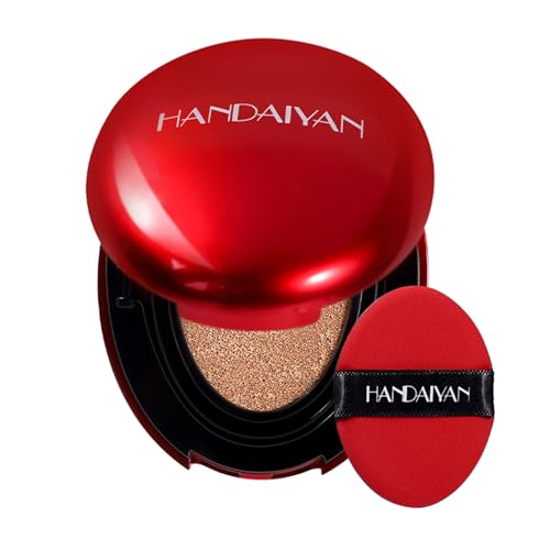 Cushion Foundation, Natural Full Coverage & Weightless Foundation, 24 Hours Durable Luster, Moisturizing Lasting Skin Cushion (Color, #03) von HQDA