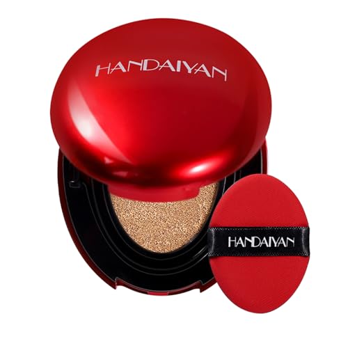 Cushion Foundation, Natural Full Coverage & Weightless Foundation, 24 Hours Durable Luster, Moisturizing Lasting Skin Cushion(Color, #04) von HQDA