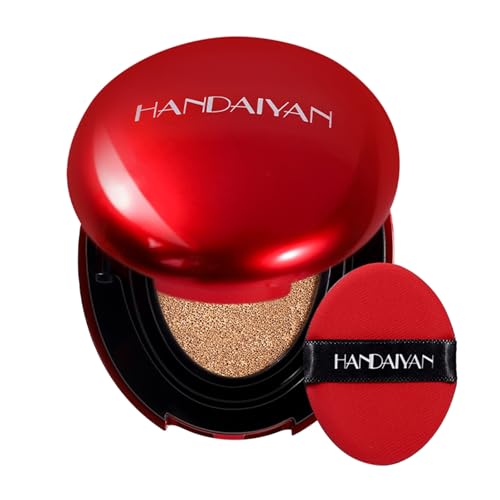 Cushion Foundation, Natural Full Coverage & Weightless Foundation, 24 Hours Durable Luster, Moisturizing Lasting Skin Cushion (Color, #05) von HQDA