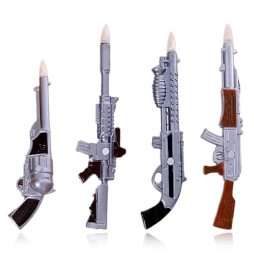 HQRKOTM 4pcs Waffenmodell-Kugelschreiber| fidget pen | Party-Mitgebsel | Kindergeburtstag |Zufälliger Stil von HQRKOTM