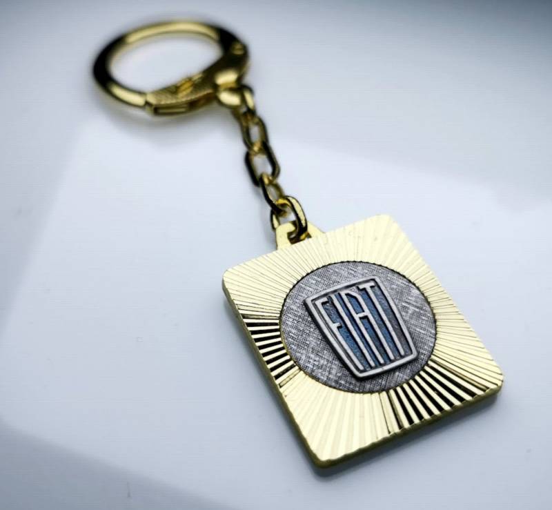 HR Autocomfort Schlüsselanhänger Metall FIAT Lüfterrad Schlüssel Anhänger Diamantschliff orig. 1958 HR Autocomfort Schlüsselanhänger Metall FIAT Lüfterrad Schlüssel Anhänger Diamantschliff orig. 1958 von HR Autocomfort