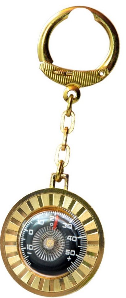 HR Autocomfort Schlüsselanhänger Orig. 1954 Thermometer Schlüsselanhänger Massiv Metall Diamantschliff HR Autocomfort Schlüsselanhänger Orig. 1954 Thermometer Schlüsselanhänger Massiv Metall Diamantschliff von HR Autocomfort